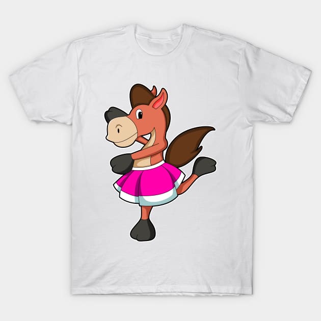 Horse Ballet Dance T-Shirt by Markus Schnabel